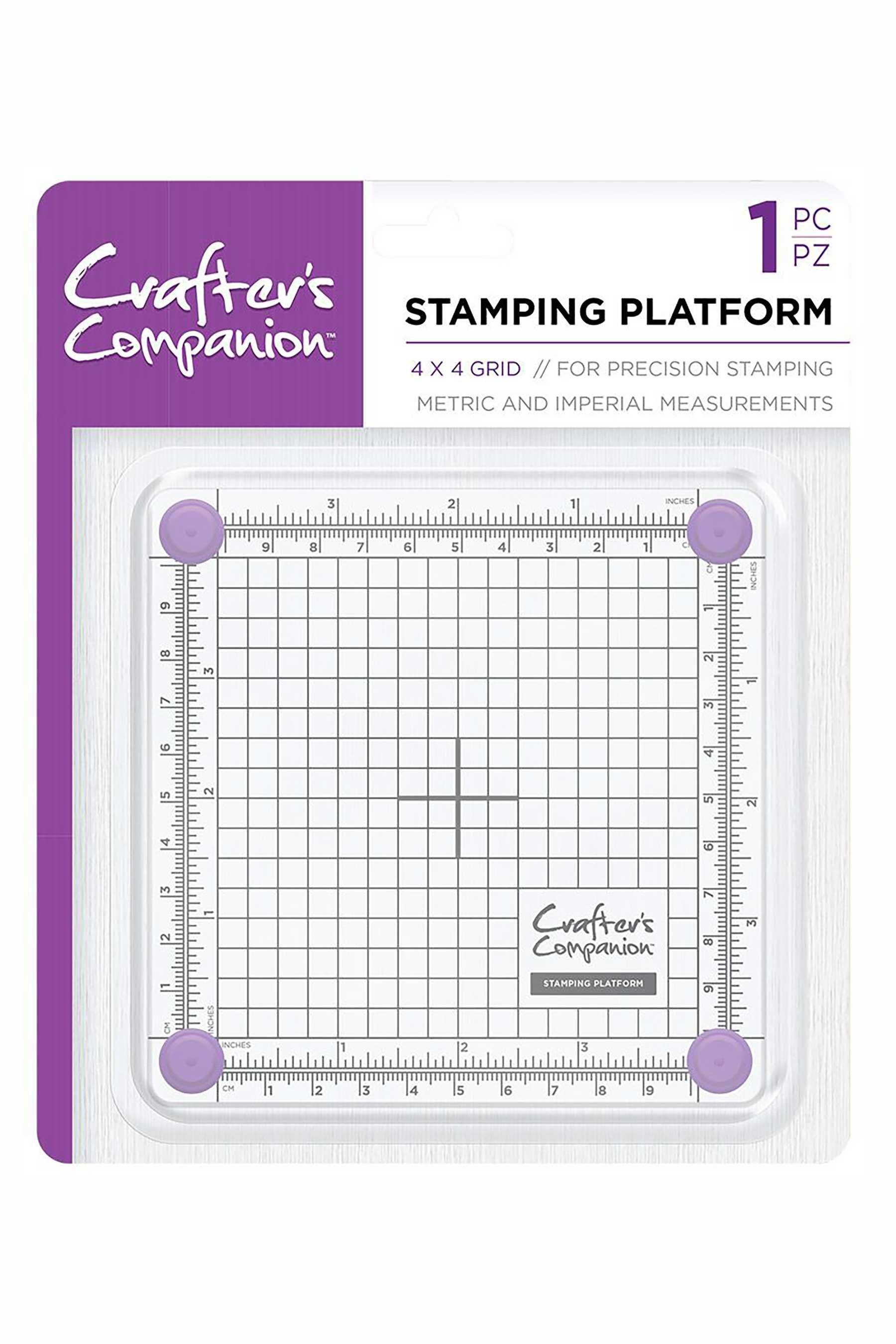 Crafter's Companion Stamping Platform 4in x 4in