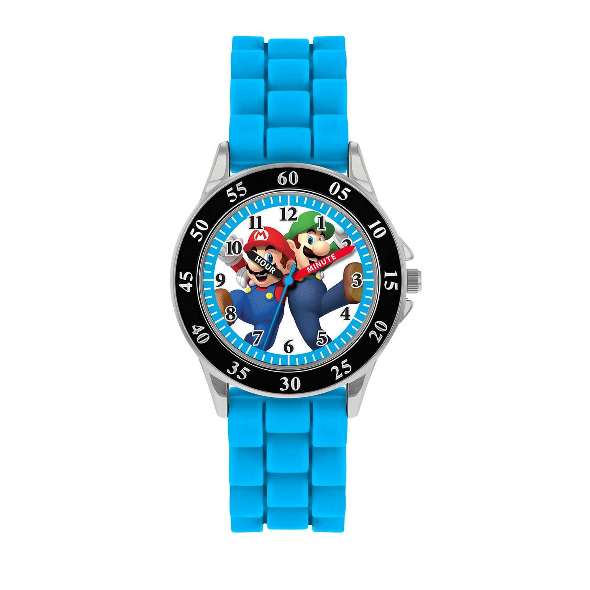 Nintendo Mario Blue Time Teacher Watch