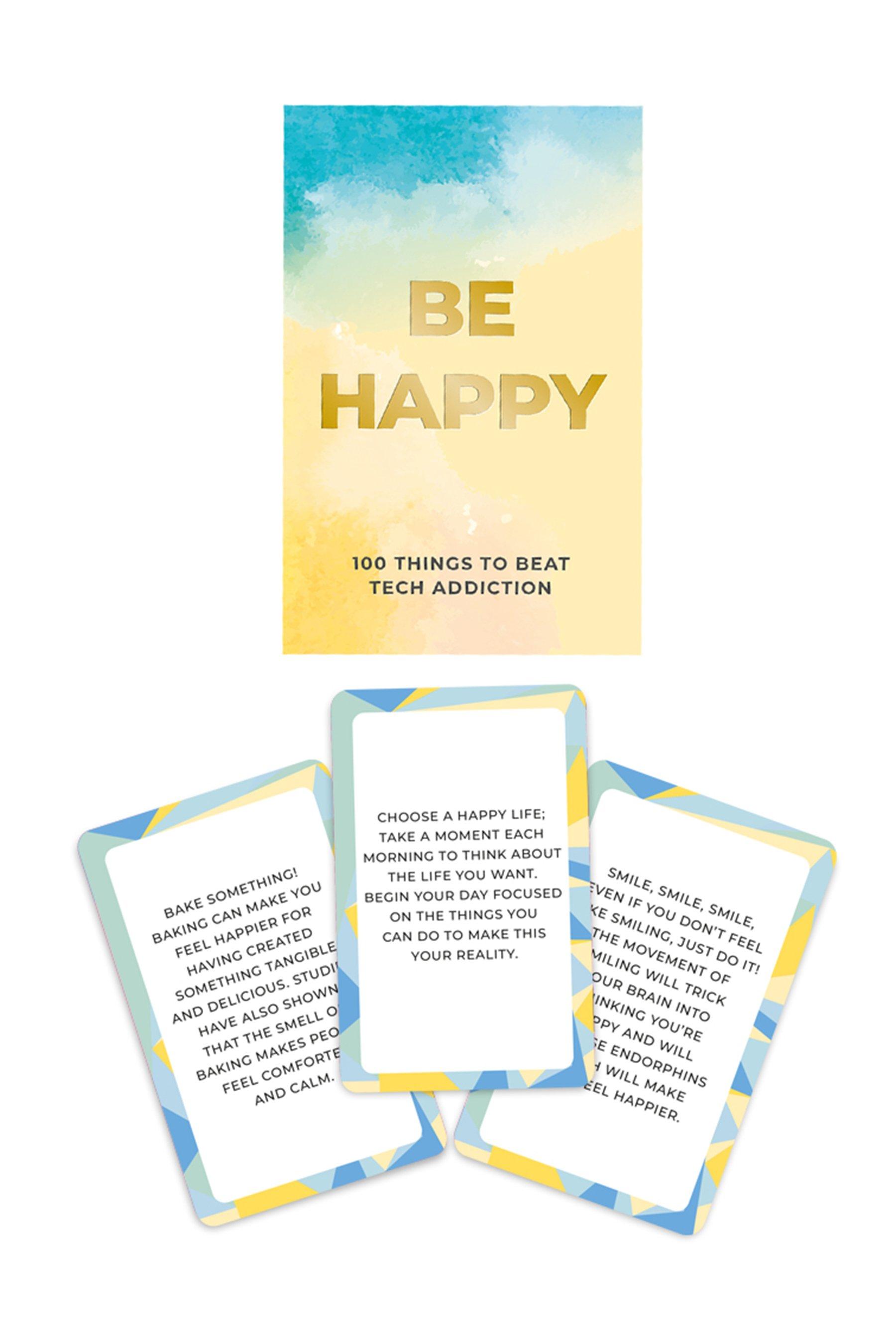 447px x 670px - 100 Be Happy Positivity Cards | Studio