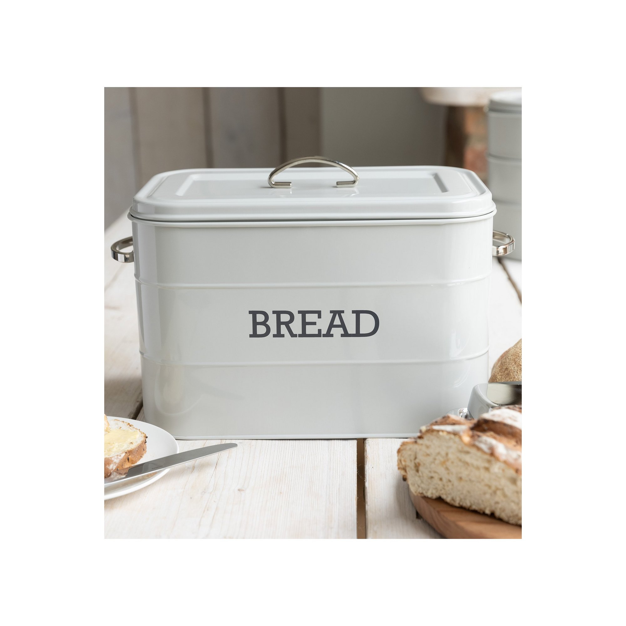 kitchencraft living nostalgia bread bin