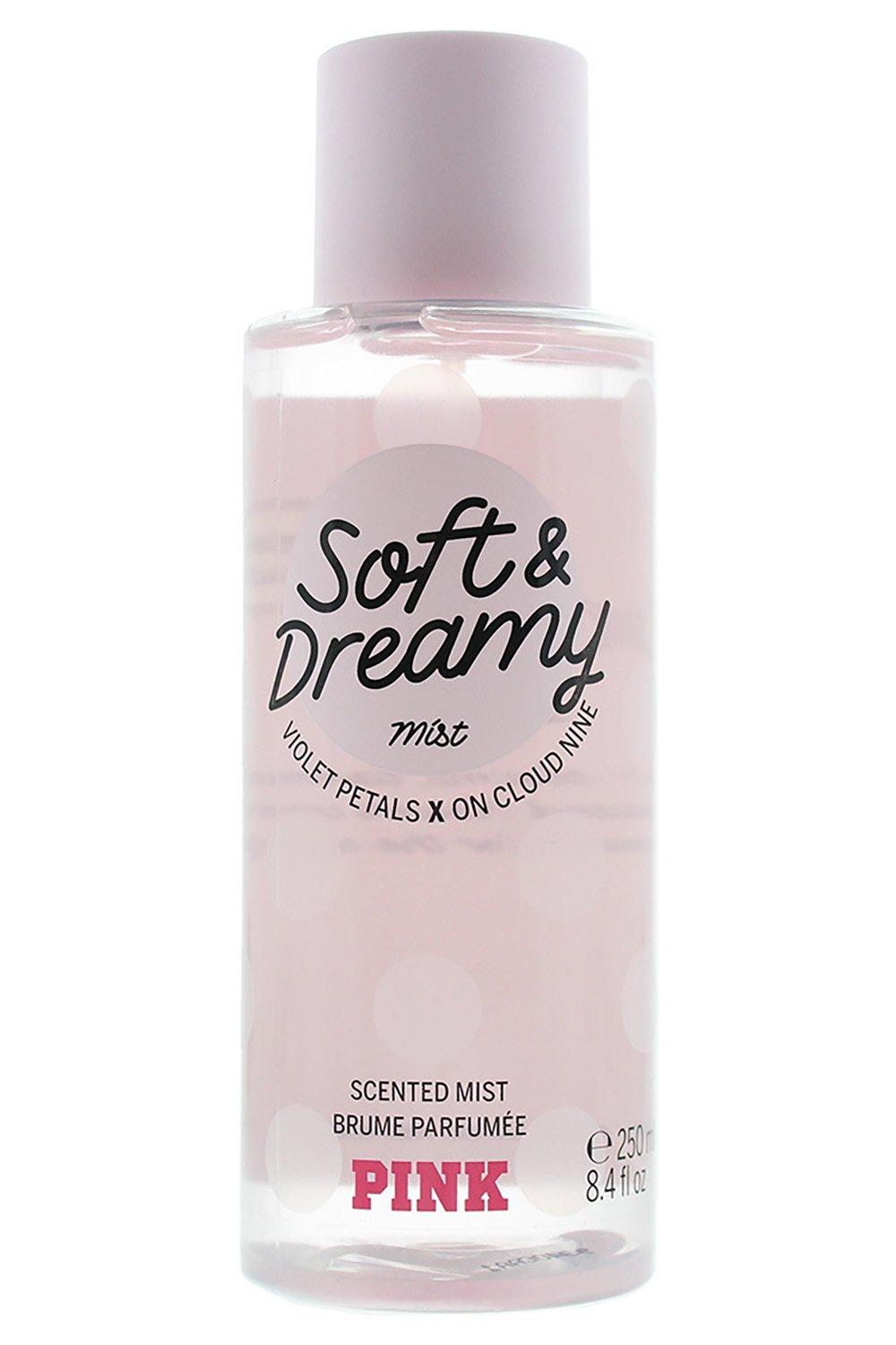 victorias secret pink soft and dreamy violet petals scented mist - size: 250ml