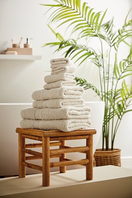 Homelife 8 Piece Natural Towel Bale | Studio