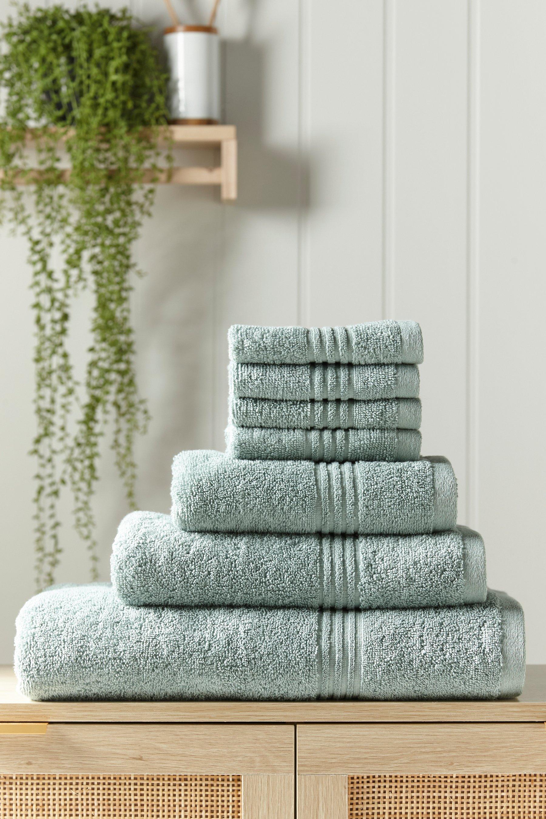 Sage Green Luxury Egyptian Cotton Towels