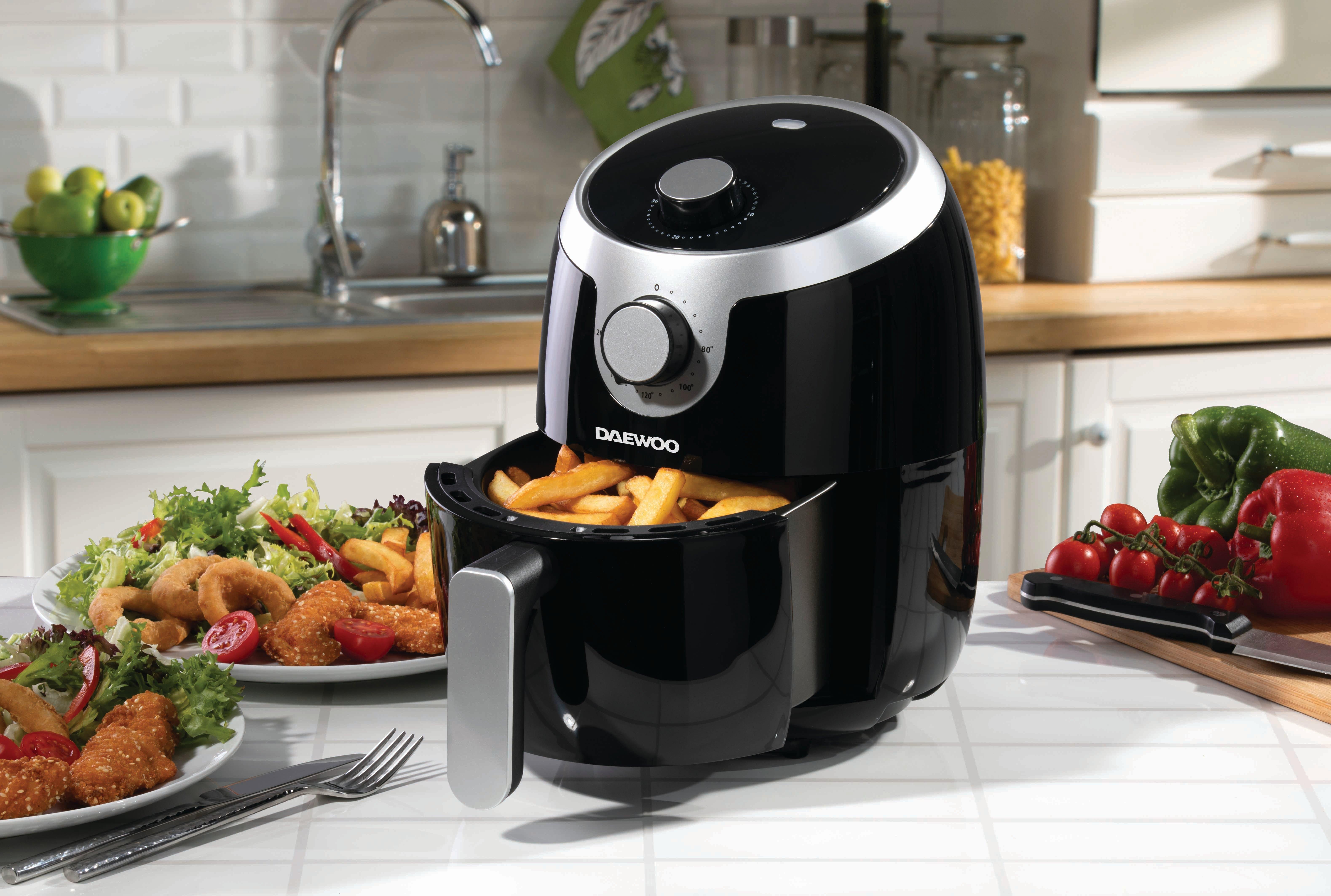 Smart Air Fryer without Oil Home Cooking 4.5L Deep Fryer Cold Rolled Metal  Disposable Molding Rock Solid Classical deep fryer
