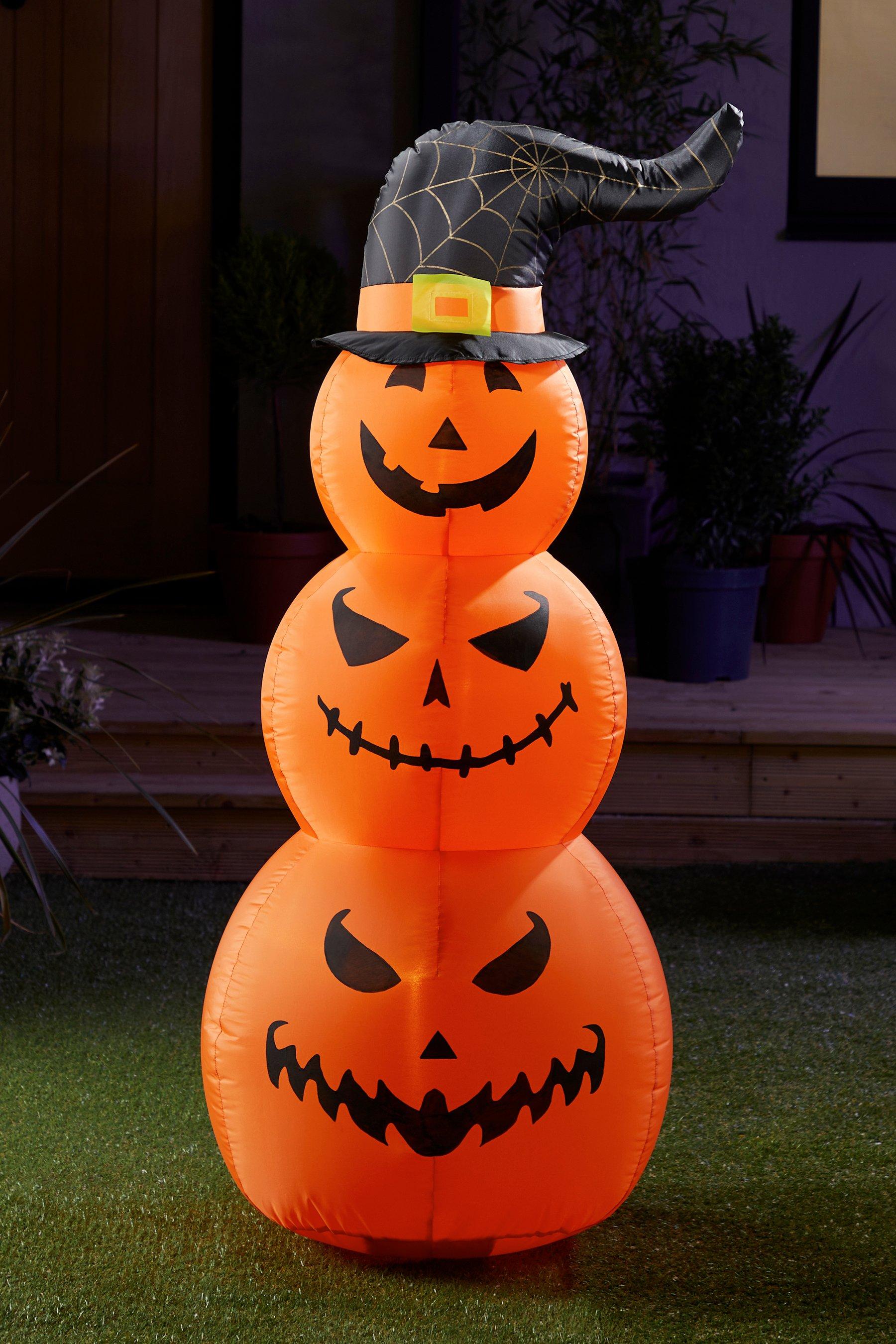 3 Inflatable Halloween Pumpkins