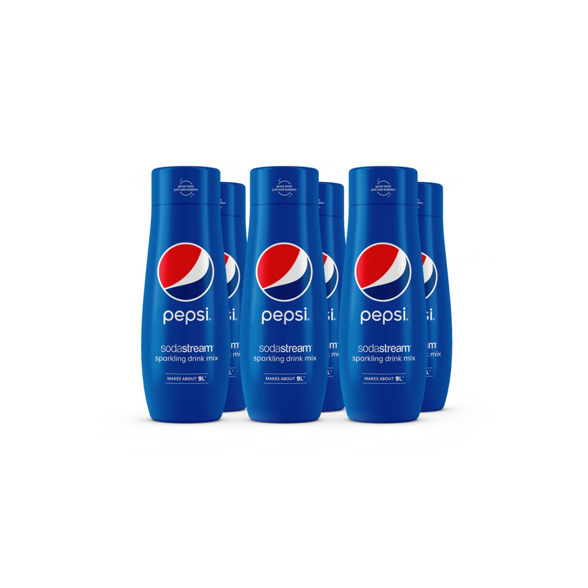 Sodastream SodaStream Pepsi Flavour Pack of Six Sparkling Mix Drink