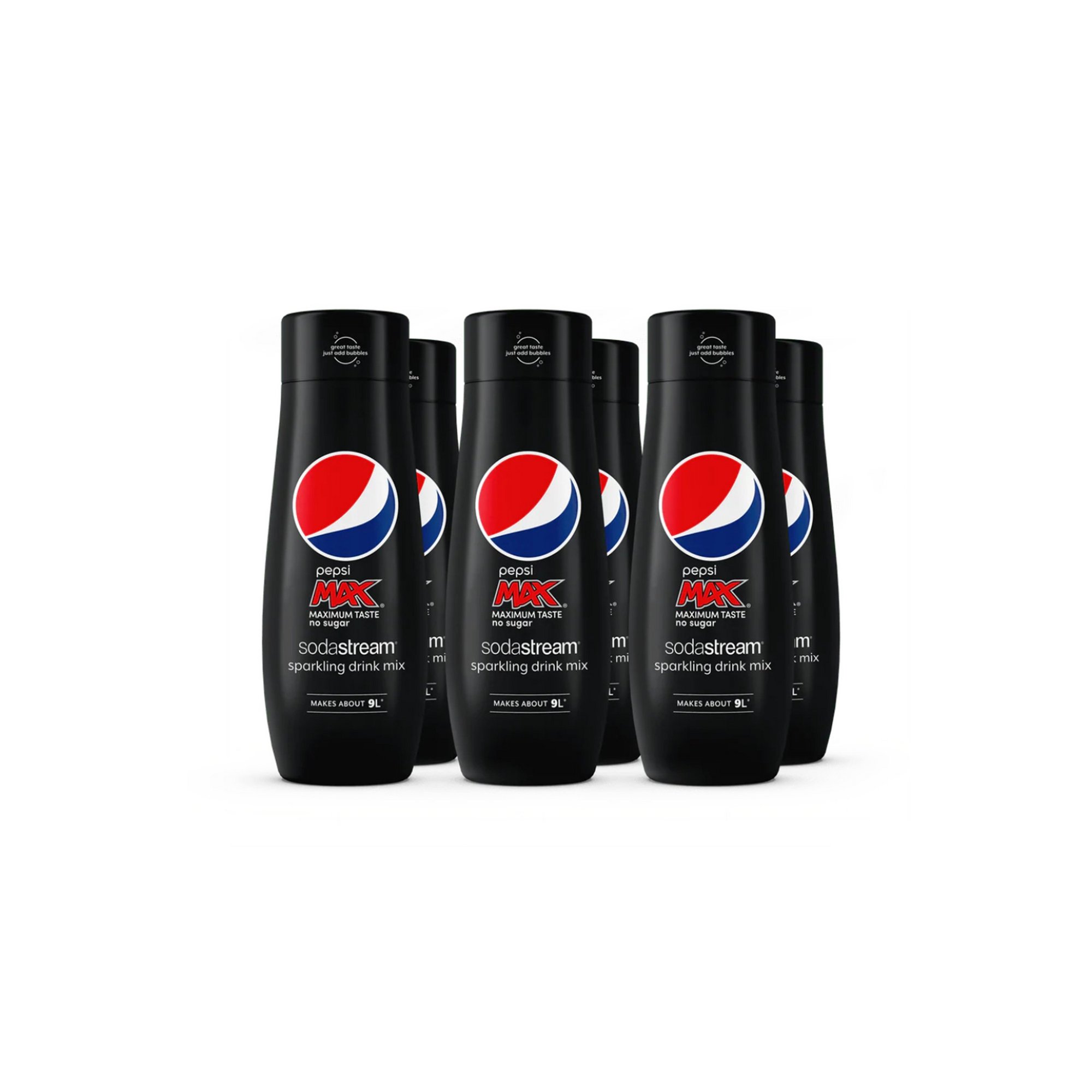 Sodastream SodaStream Pepsi Max Flavour Pack of Six Sparkling Mix Drink