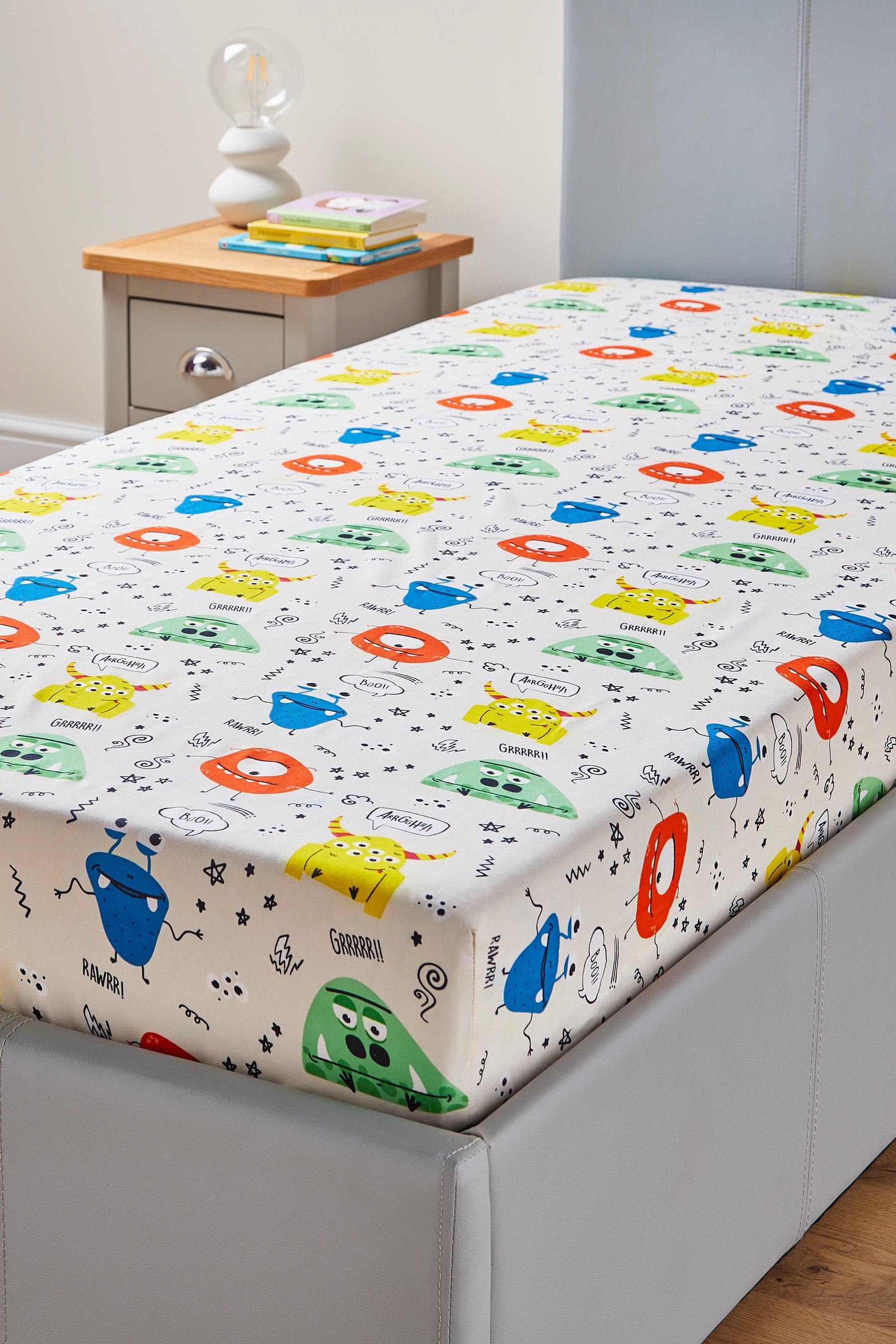 Monsters Kids Fitted Sheet