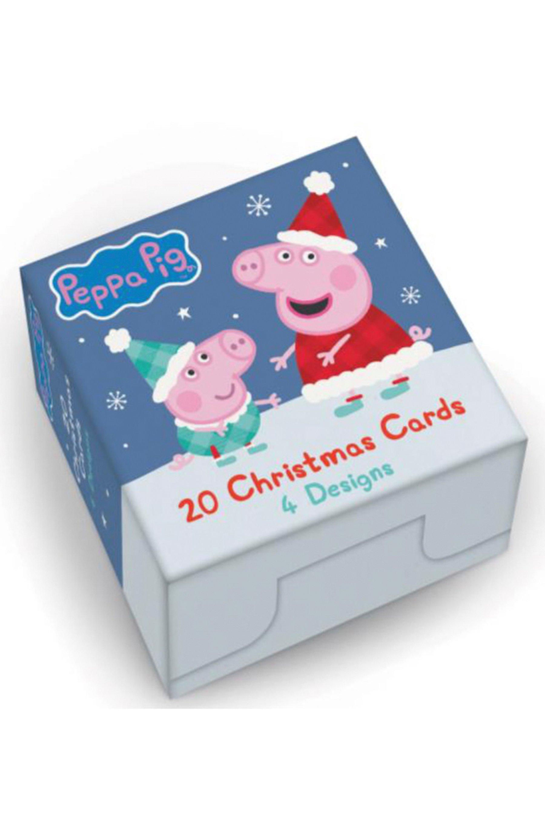 set of 20 mini peppa pig cards