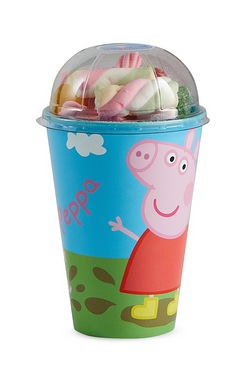 Peppa Pig Drinking Cup Filled with Sweets