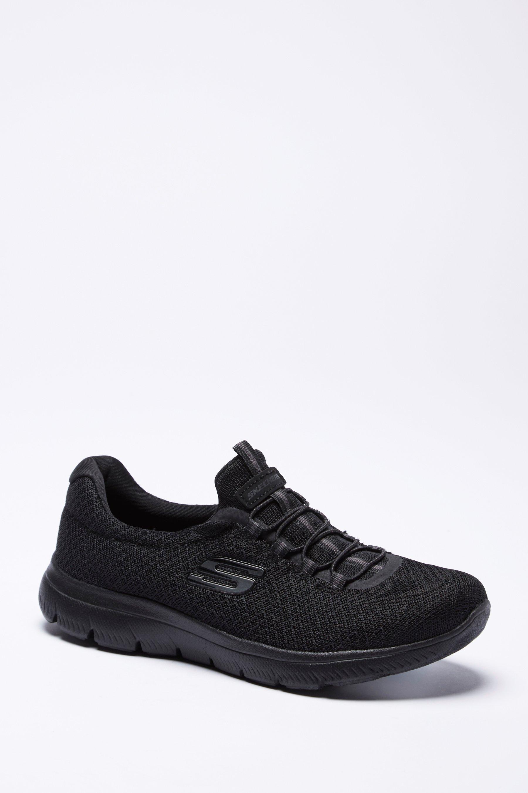 skechers summits bungee lace trainers