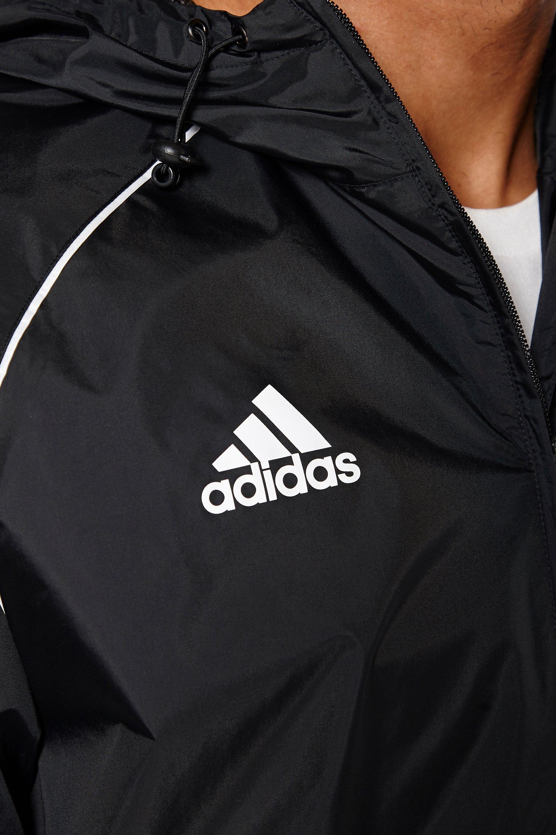 adidas core 18 rain jacket black