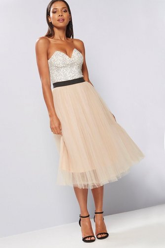 Tutu Midi Dress