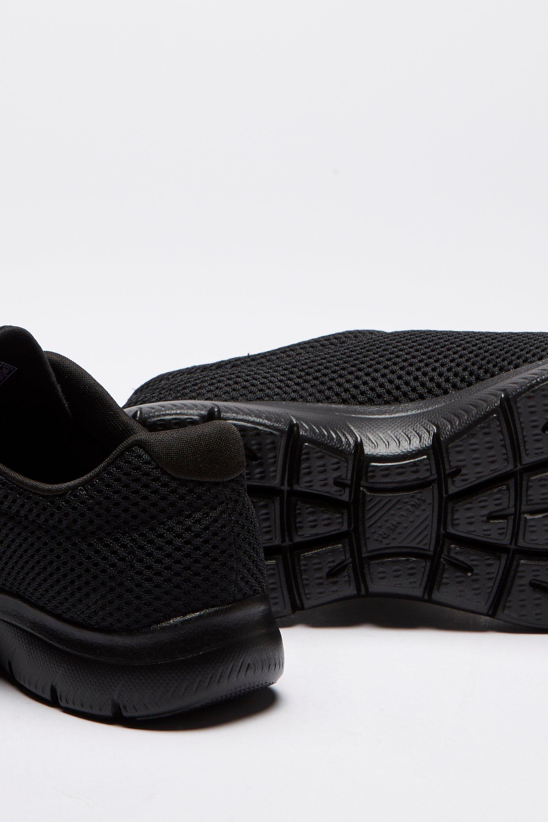 skechers summits mesh bungee lace trainers