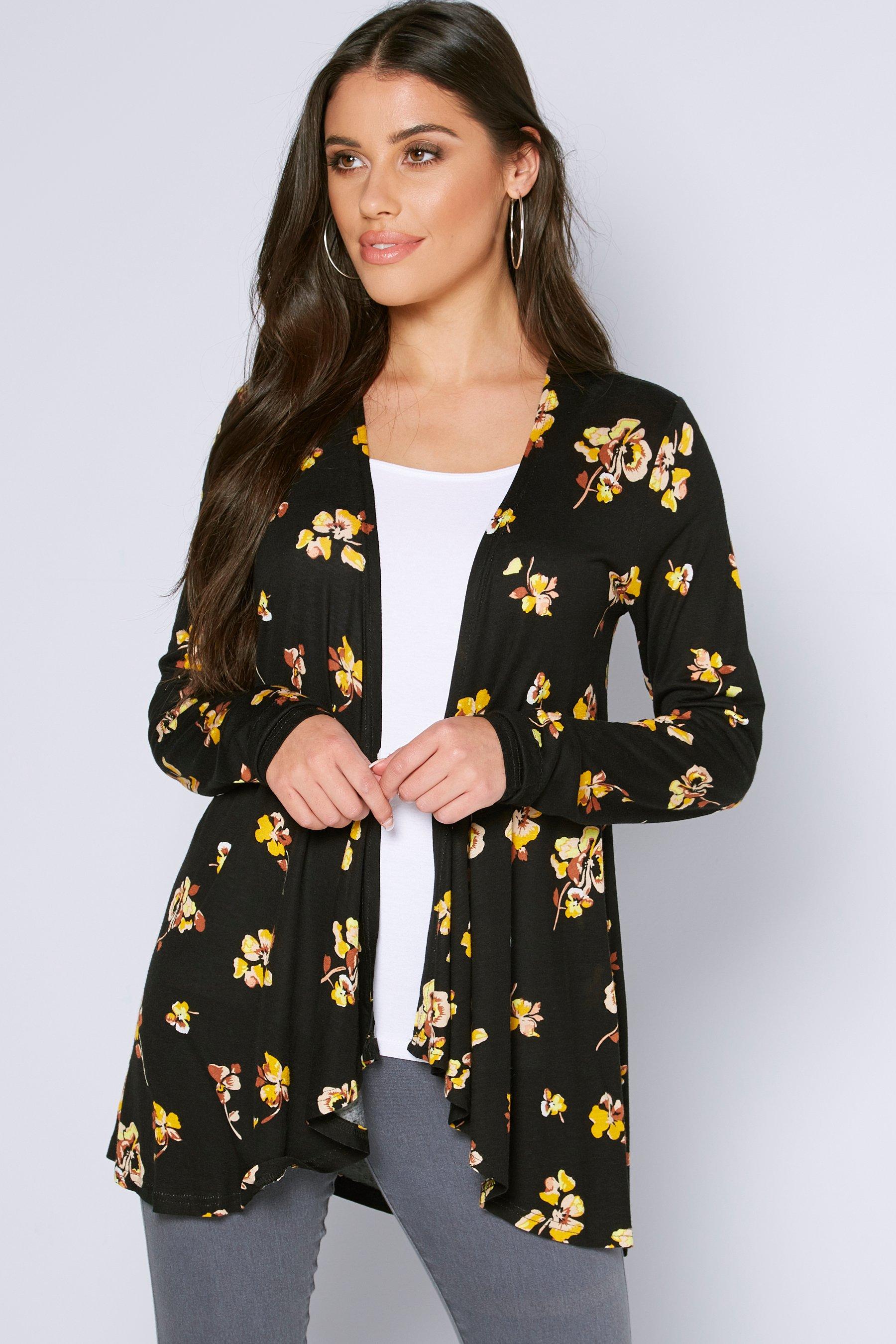 studio waterfall cardigan