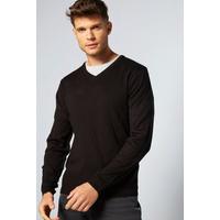 Image of Essential V Neck Knitted Jumper