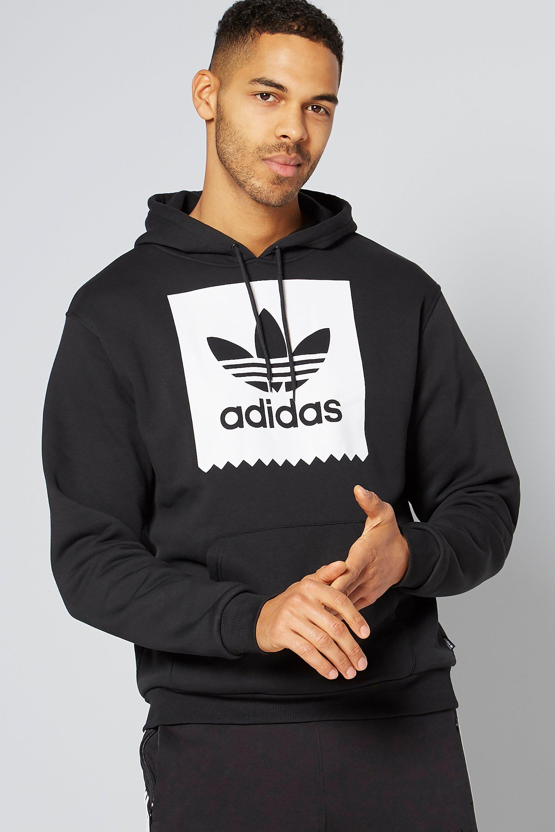 adidas box logo hoodie