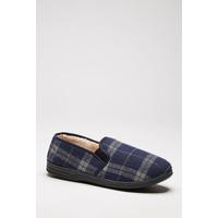Image of Check Borg Lined Slippers