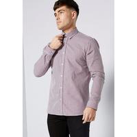 Image of Ben Sherman Long Sleeve Red Gingham Shirt