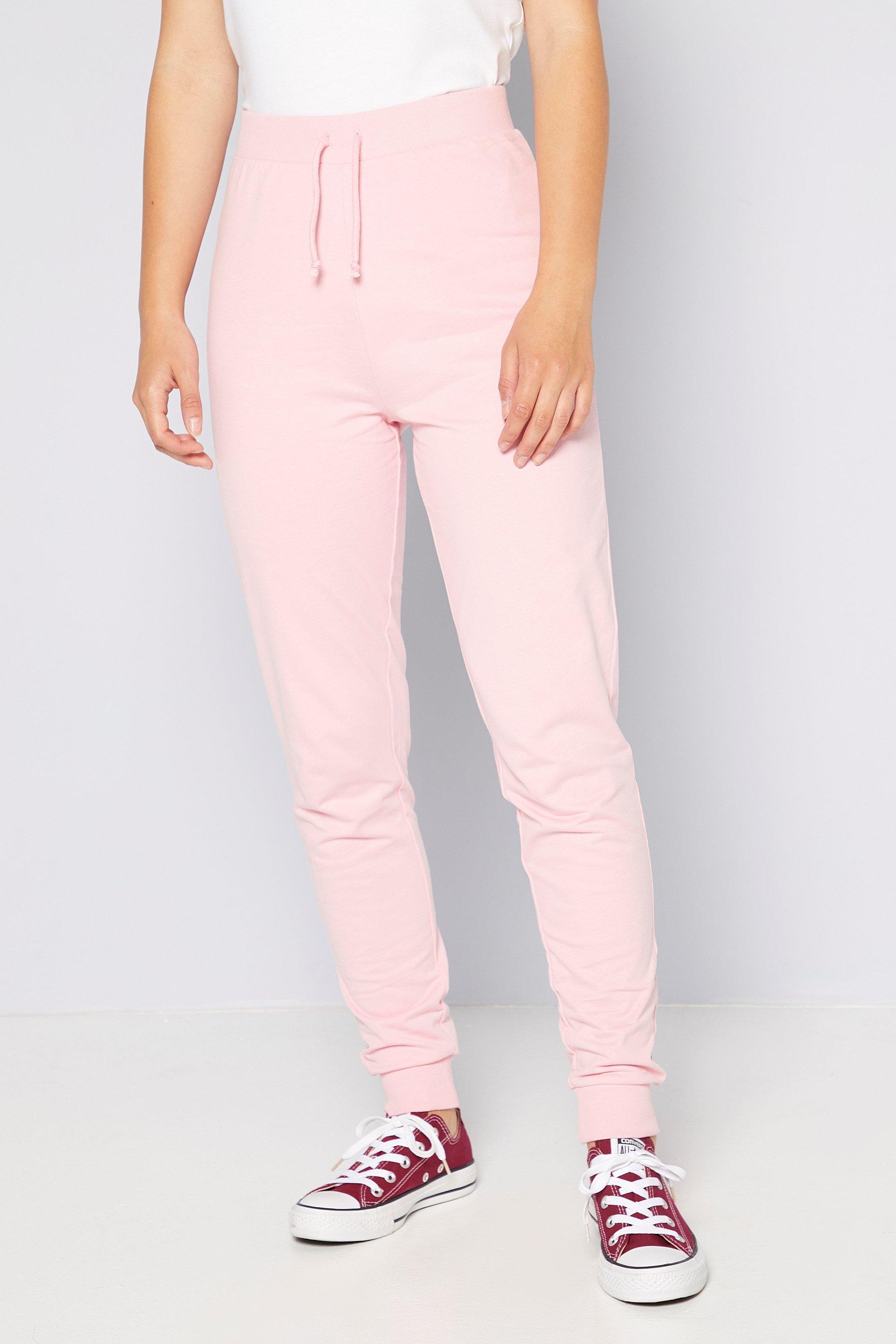 light pink joggers