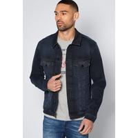 Image of Jack and Jones Dark Wash Denim Jacket