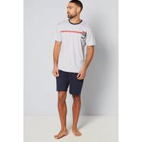 Image of 9 Stripe T-Shirt and Short Lounge Set