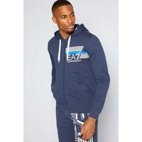 Image of EA7 7 Line Zip Through Hoody