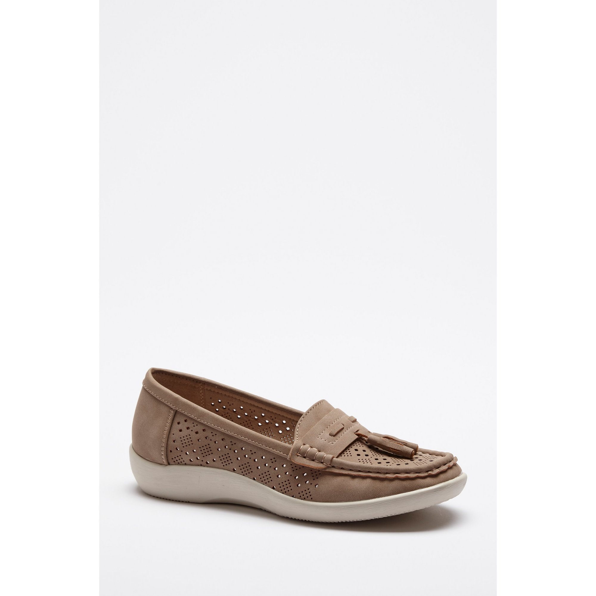 Charles Clinkard Maria Lya Donna III Womens Leather Moccasin Penny Loafers