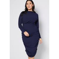 Image of AX Paris Curve Ruched Midi Dress