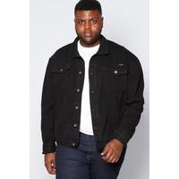Image of Duke Big and Tall Trucker Denim Jacket