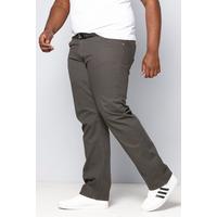 Image of Duke Big and Tall Zip Belted Trouser