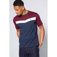 Image of Chevron Panel T-Shirt