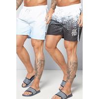 Image of DFND Pack of 2 Sublimation Swim Shorts