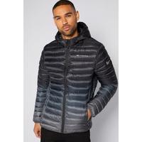 Image of Crosshatch Fade Out Puffer Jacket