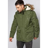 Image of Crosshatch Parka Jacket