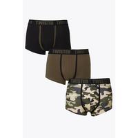 Image of TG Pack of 3 Camo Hipster Trunks