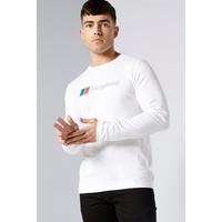Image of Berghaus Long Sleeve White T-Shirt