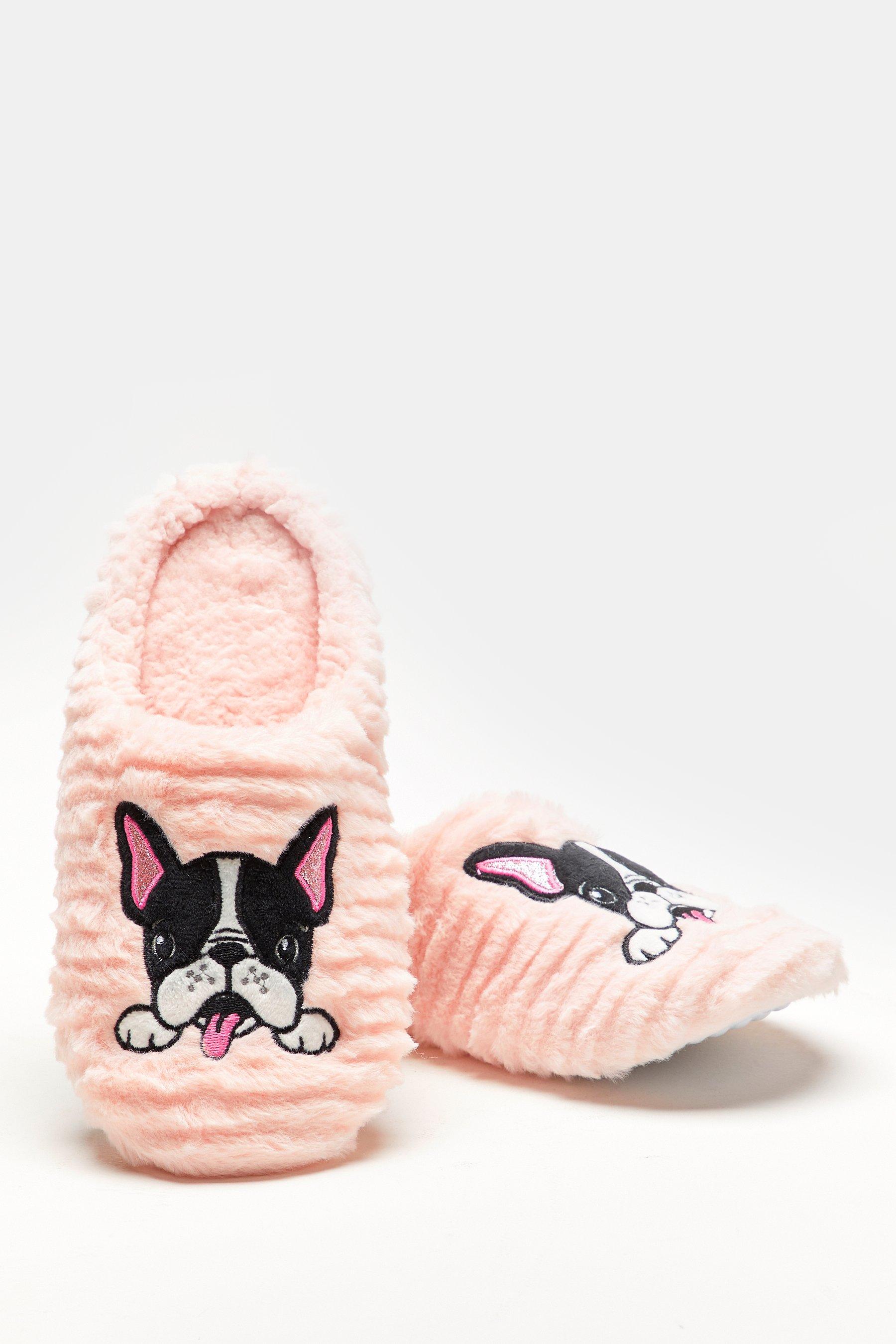 French Bull Dog Mule Slippers Studio