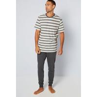 Image of Fashion Jersey Stripe Lounge Set