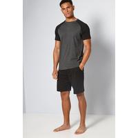 Image of Jersey Raglan Cotton Rich Shortie Lounge Set