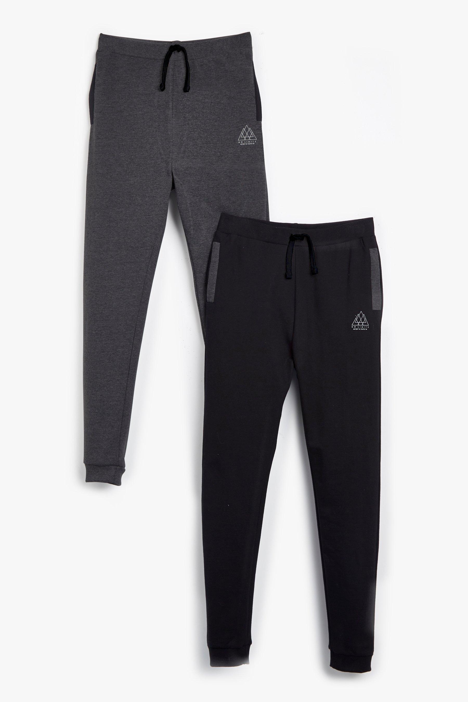 boys charcoal joggers