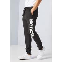 Image of Bench Leg Print Black Joggers