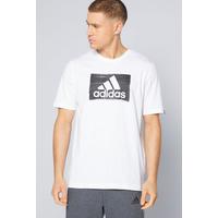 Image of adidas Brushstroke White T-Shirt