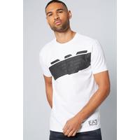 Image of Emporio Armani EA7 Graphic White T-Shirt