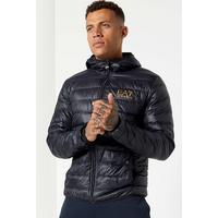 Image of EA7 Train Core Hooded Down Jacket