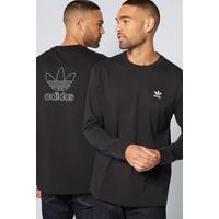 Image of adidas Originals Long Sleeve Black T-Shirt