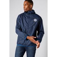 Image of Chelsea FC Navy Shower Jacket