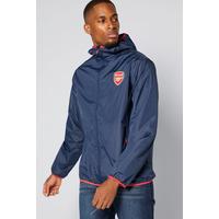 Image of Arsenal FC Navy Shower Jacket