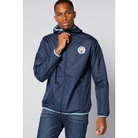 Image of Manchester City FC Navy Shower Jacket