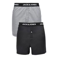Image of Jack and Jones Core Pack of 2 Woven Boxers